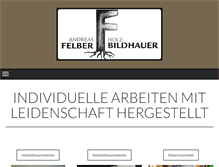 Tablet Screenshot of bildhauer-felber.ch